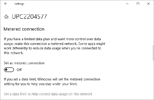 Comment définir une connexion Wi Fi ou Ethernet mesurée sur Windows 10 Home.