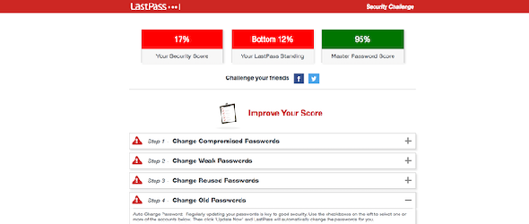 LastPass Security Challenge