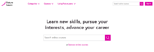 site de cours en ligne futurelearn