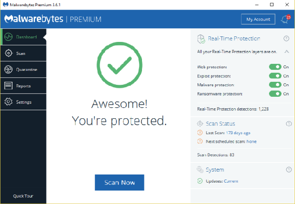 malwarebytes prime de mise à jour 2019