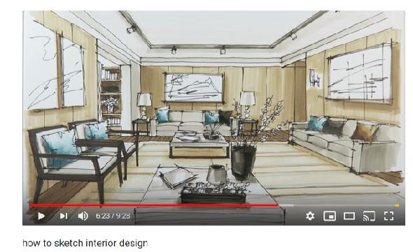 Cours de design d'intérieur pour YouTube en ligne gratuit