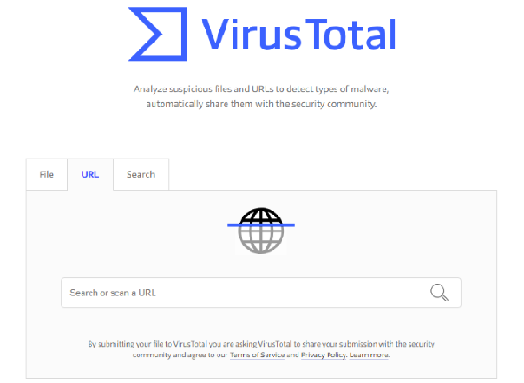 Vérifiez les liens dangereux avec VirusTotal