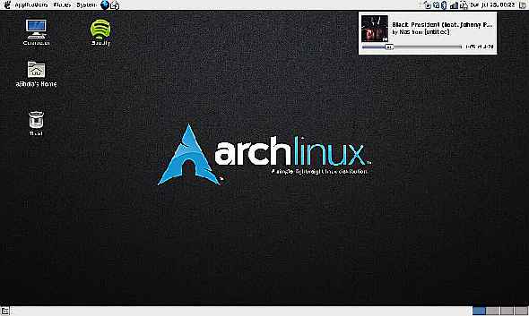 Arch Linux est un système d'exploitation Linux léger