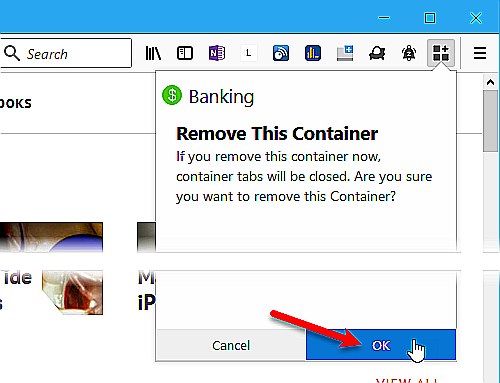15 Conseils essentiels sur les utilisateurs avertis pour les onglets Firefox 29 Suppression de la confirmation du conteneur