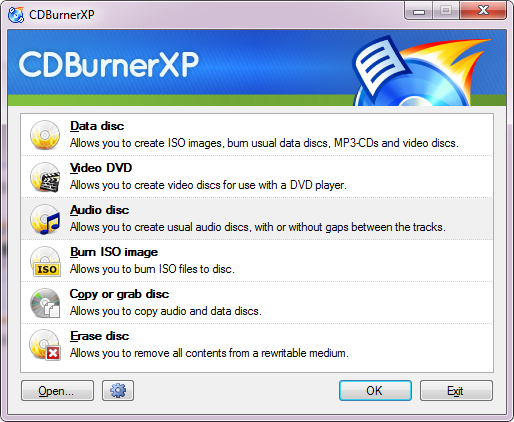 CDBurnerXP