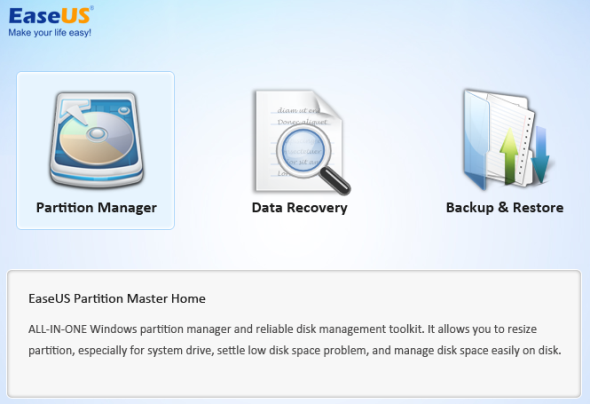 EaseUS Partition Master