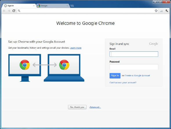 Navigateur Google Chrome