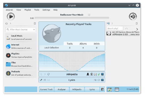 Les meilleurs logiciels et applications Linux BestLinuxSoftware Amarok