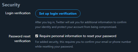 twitter configurer 2fa login login