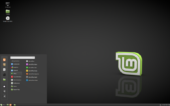 Bureau Linux Mint